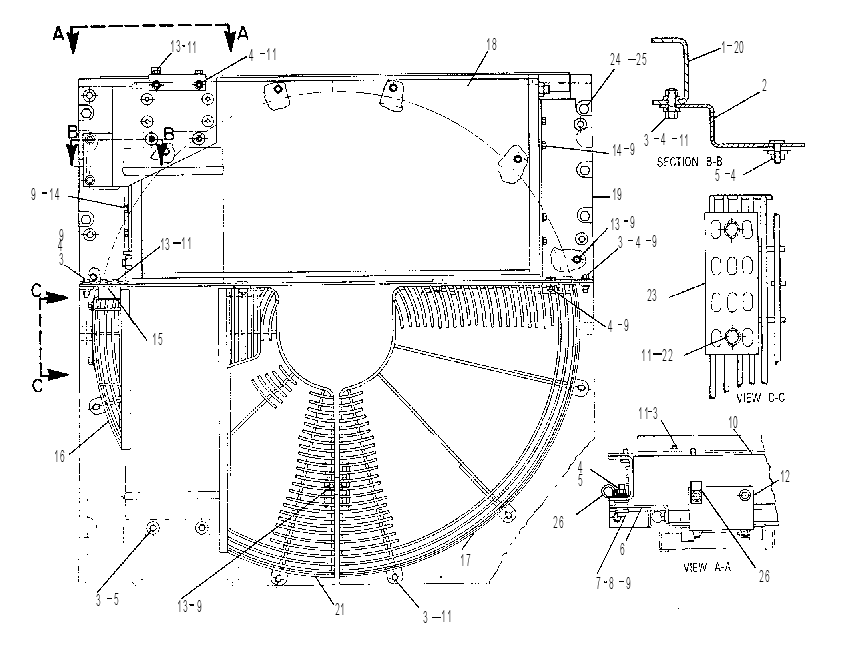 CONDENSER GP 9Y6783 CAT