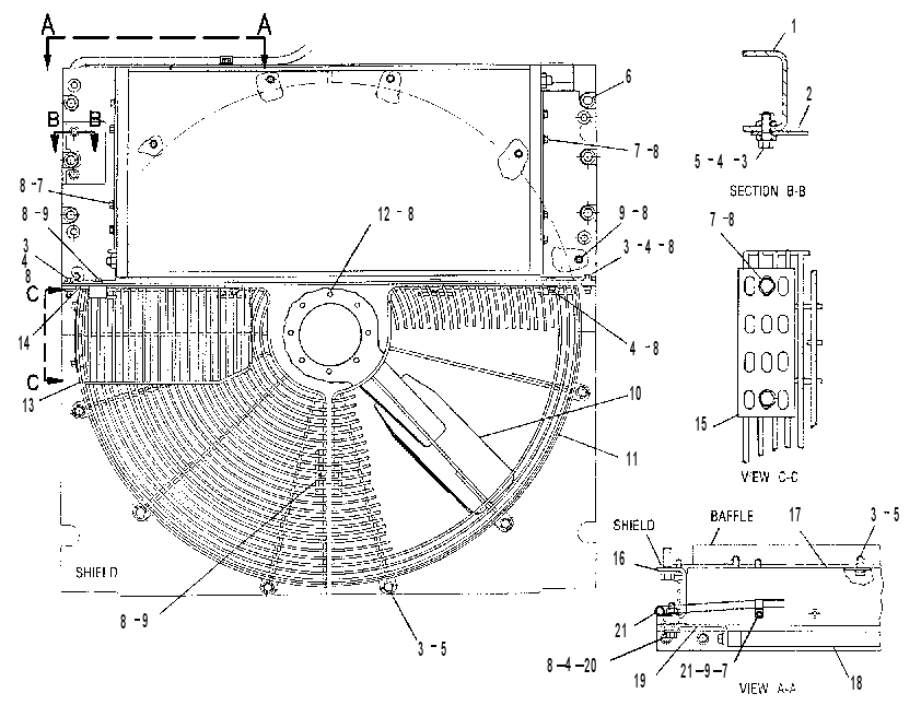 CONDENSER GP 9Y2653 CAT