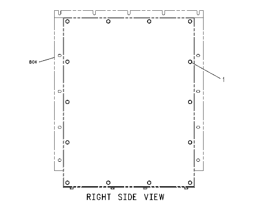 FASTENER GP-EXTENSION BOX 1061771 CAT