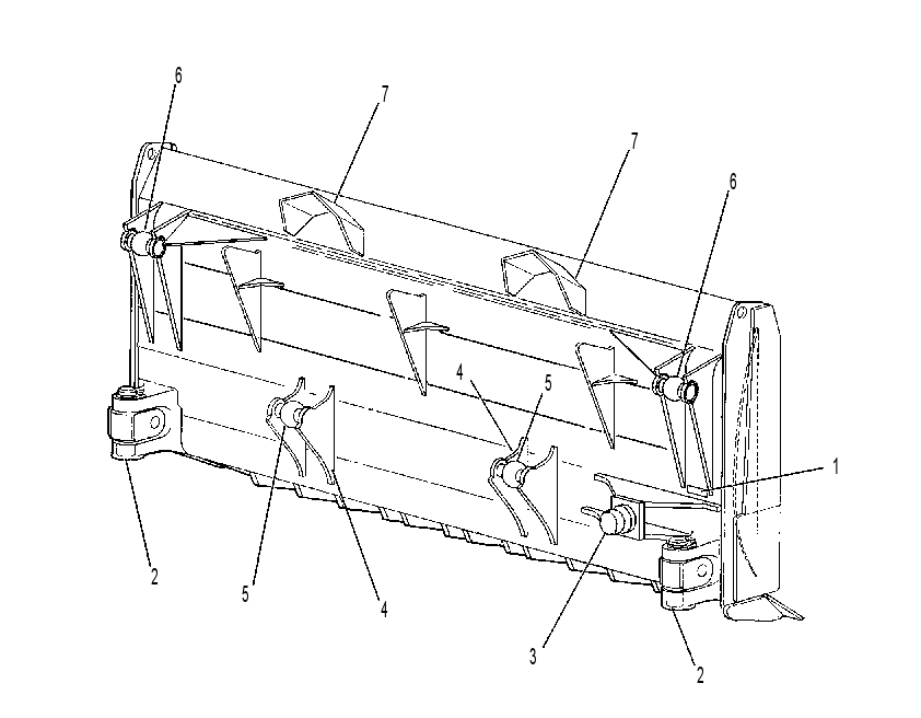 BLADE AS-STRAIGHT 6Y5704 CAT