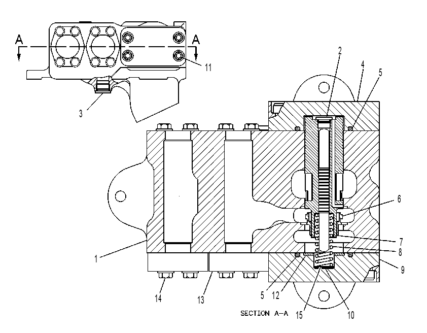 VALVE GP-QUICK-DROP 6E5447 CAT