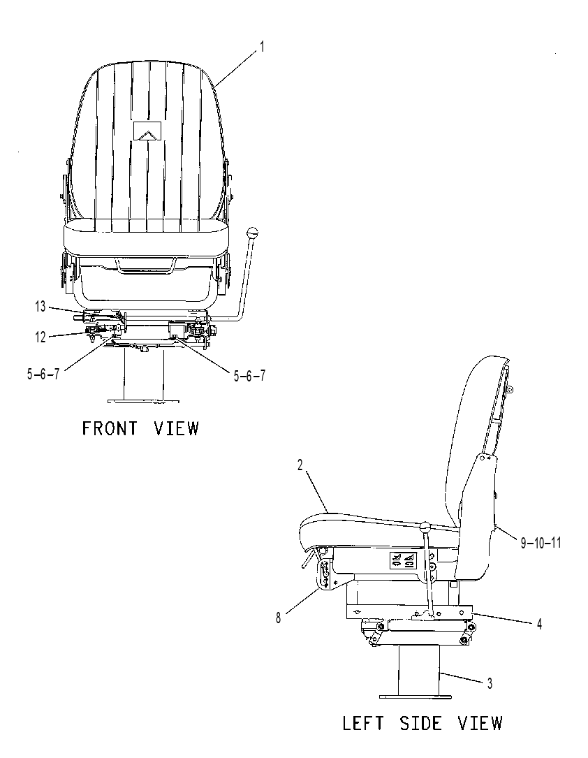 SEAT GP-STATIC 9R9987 CAT
