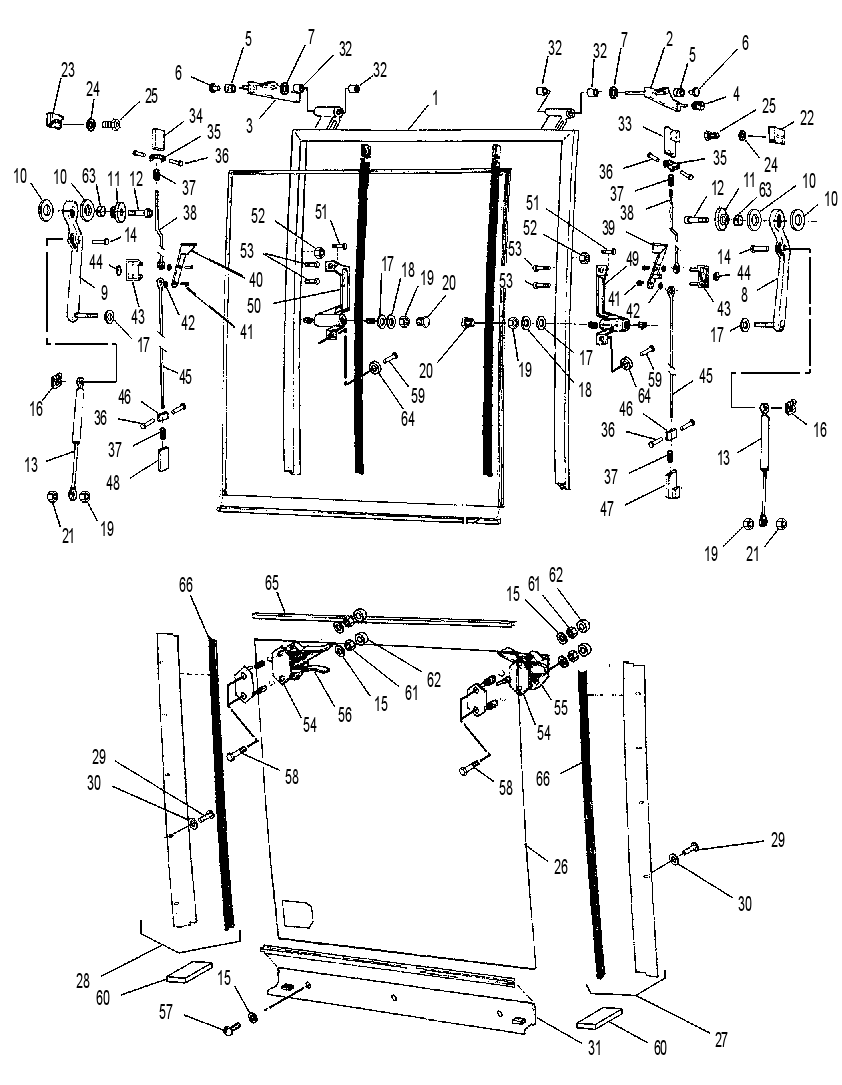 WINDSHIELD GP 6C8659 CAT
