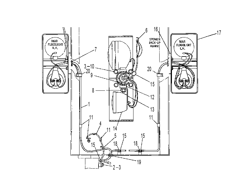 LIGHTING GP-STOP 8V1011 CAT