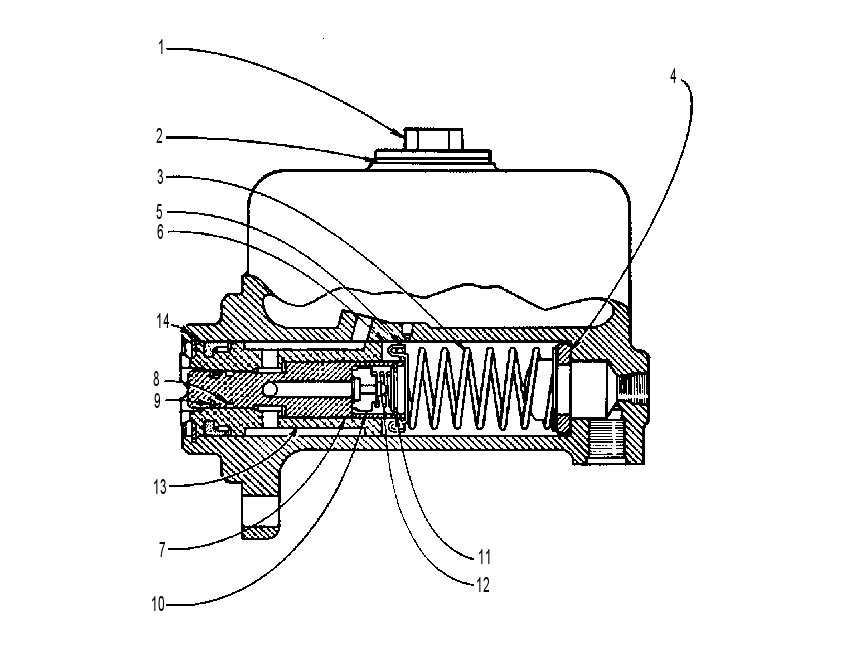 CYLINDER AS-MASTER 5G1297 CAT