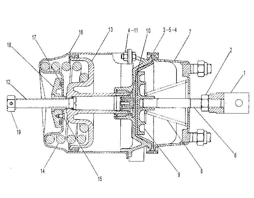CHAMBER AS-BRAKE 2Y7907 CAT