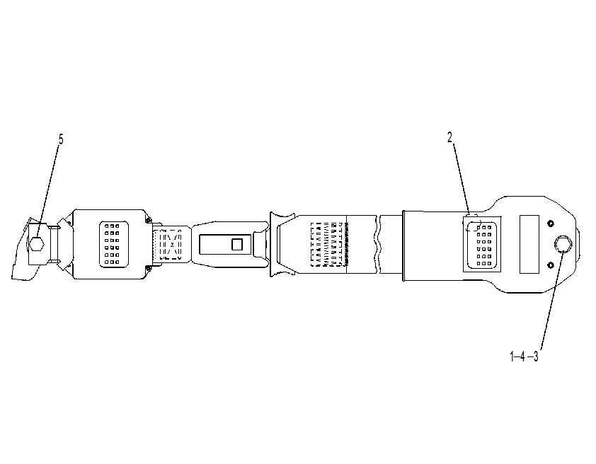 Ремень безопасности 8Y6856 CAT