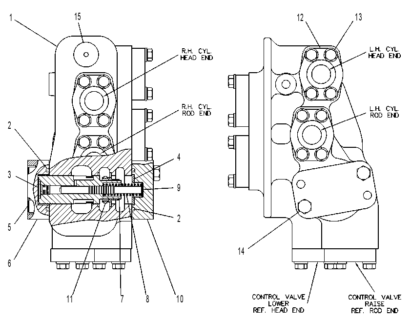 VALVE GP-QUICK-DROP 9T8703 CAT