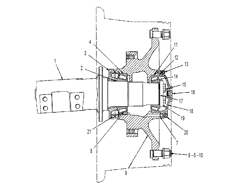 WHEEL GP-FRONT 6G8240 CAT