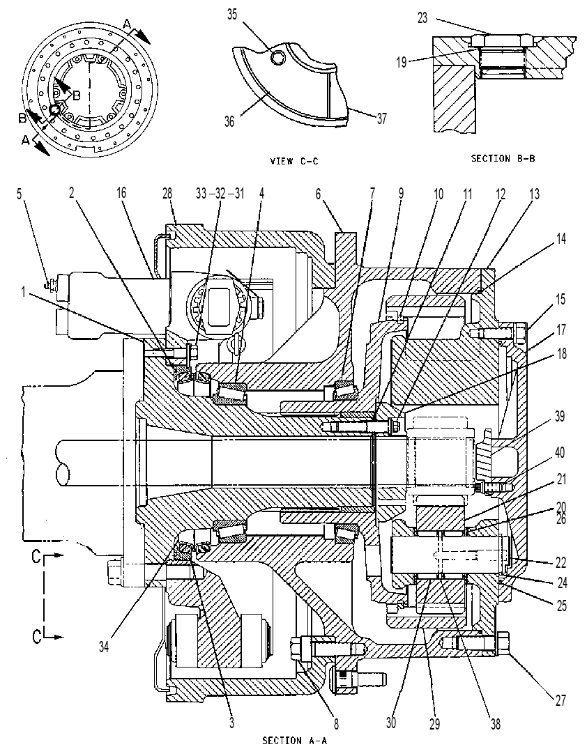 WHEEL & BRAKE GP 1075575 CAT