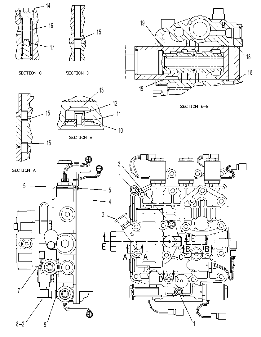Клапан 9W9378 CAT