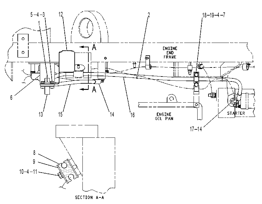 RECEPTACLE GP-AUXILIARY START 4E1669 CAT