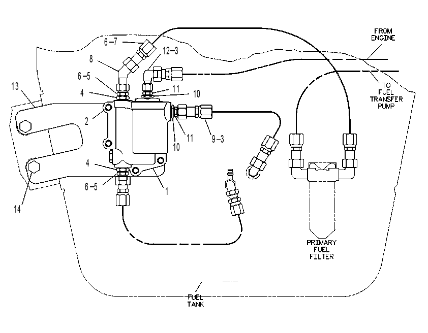 HEATER GP-FUEL 8X0193 CAT