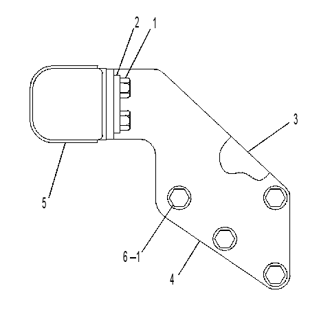 BUMPER GP 3A8655 CAT