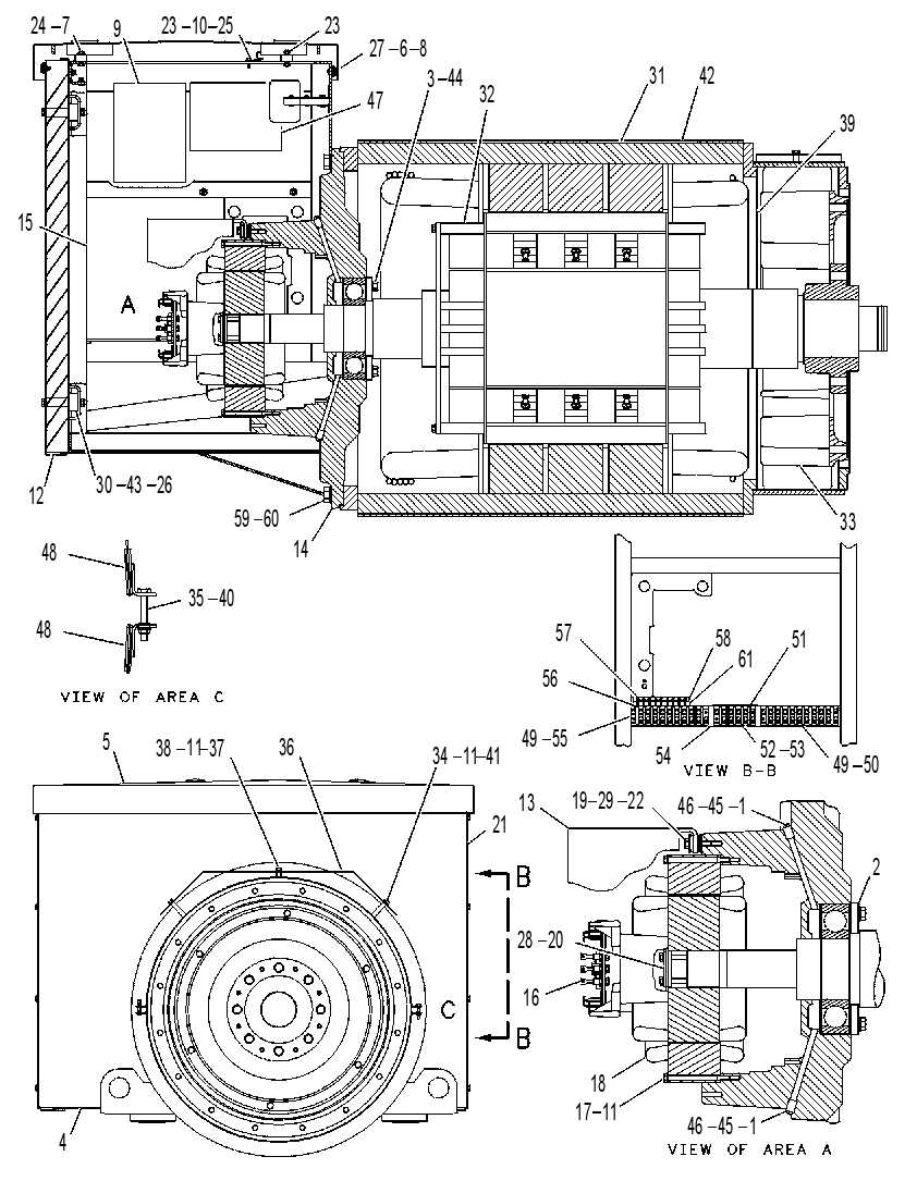 Генератор 7W8692 CAT
