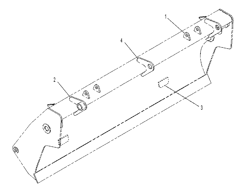MOUNTING GP-FORK 1081587 CAT