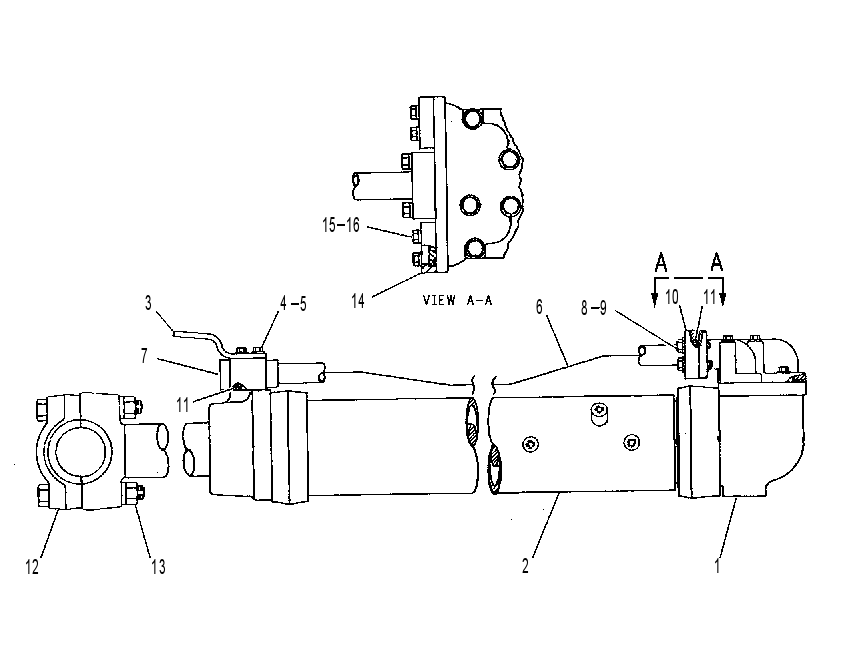 VALVE & CYLINDER GP-LH 7T5383 CAT