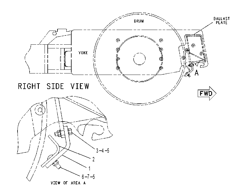 SCRAPER GP-SMOOTH DRUM 1154054 CAT