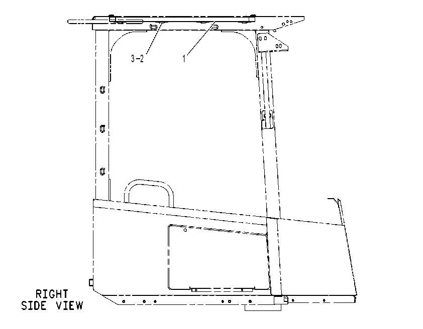 LINER GP-OPEN ROPS 1160852 CAT