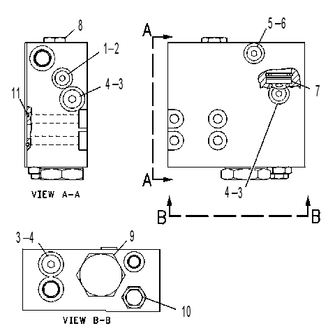 VALVE GP-UNLOADING 1036317 CAT