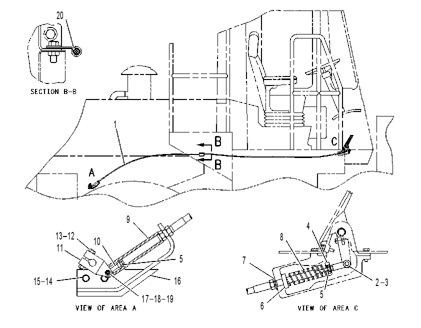 INSTALLATION GP-CONTROLS 1160726 CAT