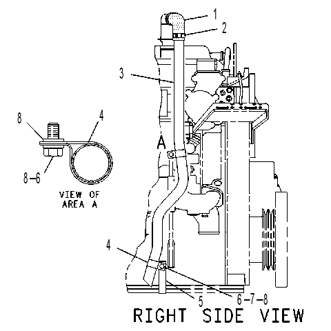 Система отвода газов 4W5183 CAT