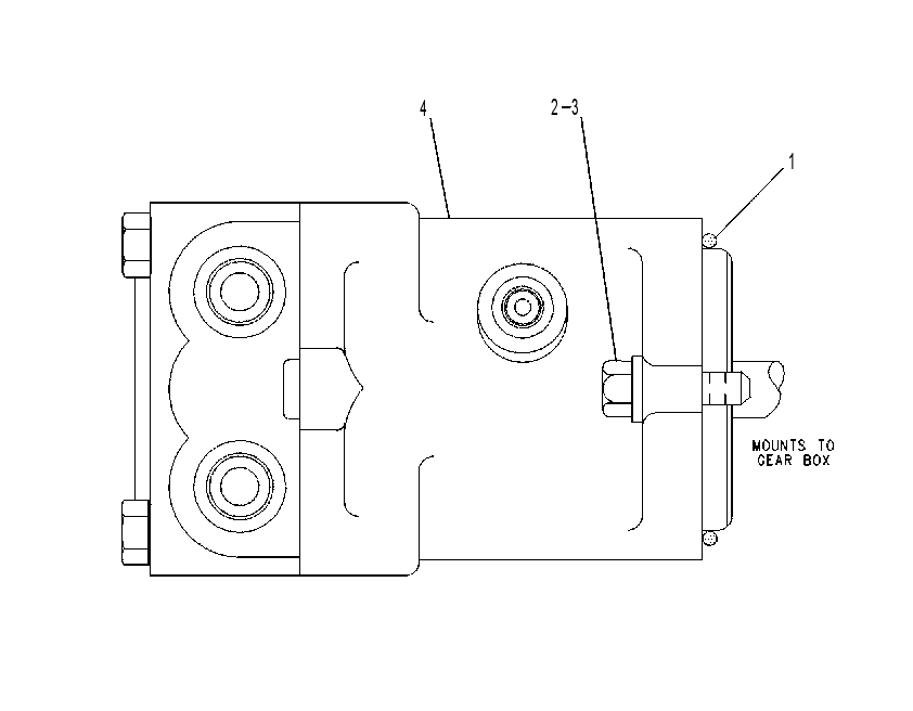 MOTOR & MTG GP-VIBRATORY 1082793 CAT