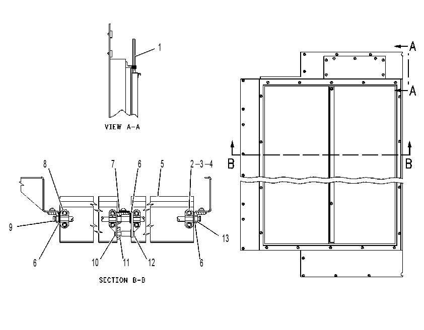 SHUTTER AS-RADIATOR 8X9749 CAT