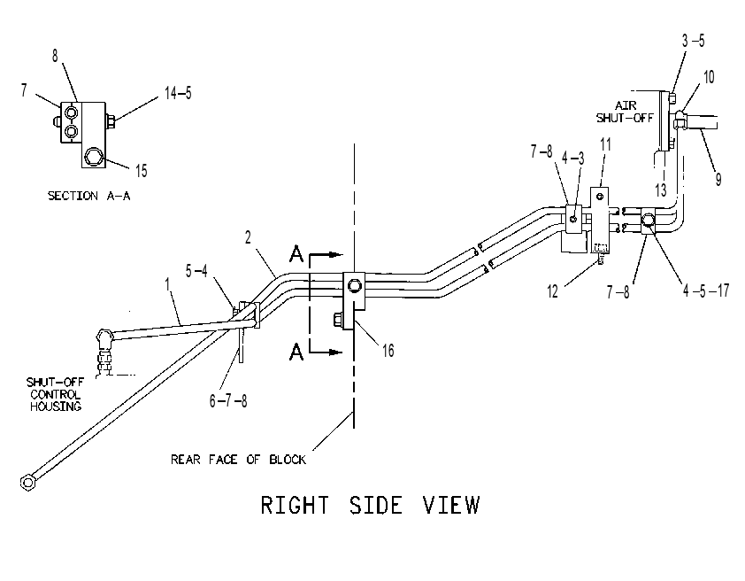 LINES GP-SHUTOFF 2W6108 CAT