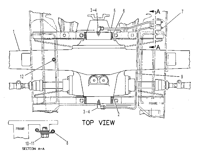 AXLE & MTG GP-DRIVE & STEERING 9R8036 CAT