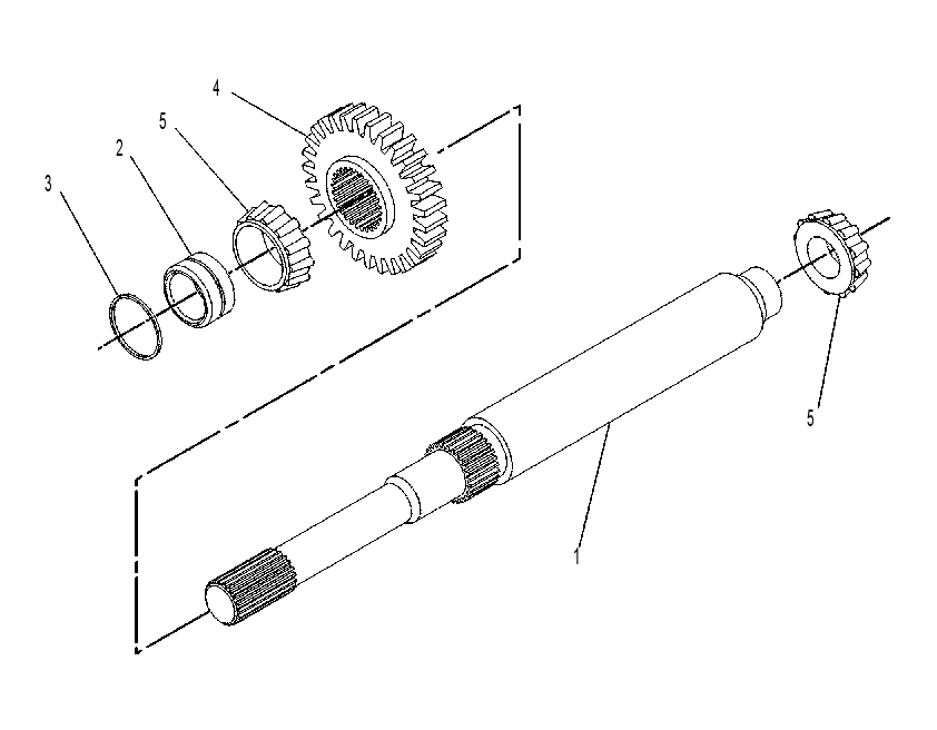 GEAR GP-INPUT 1035866 CAT