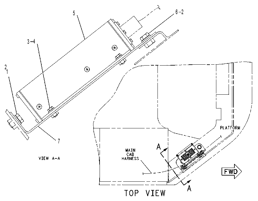 MOUNTING GP-AUTOSHIFT CONTROL 1203838 CAT