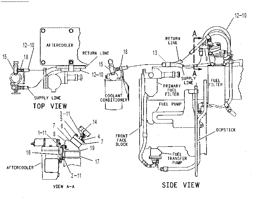 HEATER GP-FUEL 1067641 CAT