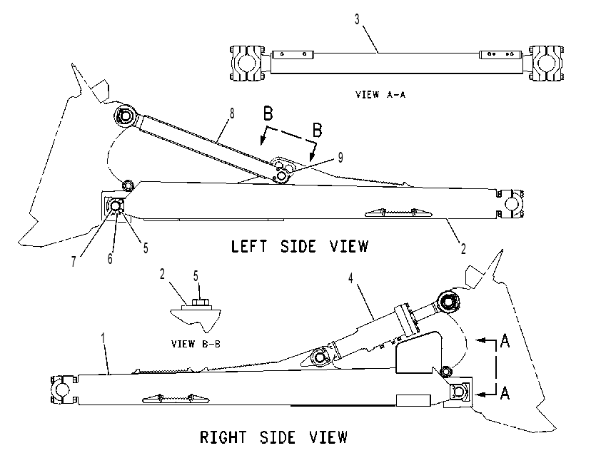 PUSH ARM GP-STABILIZER 1183173 CAT