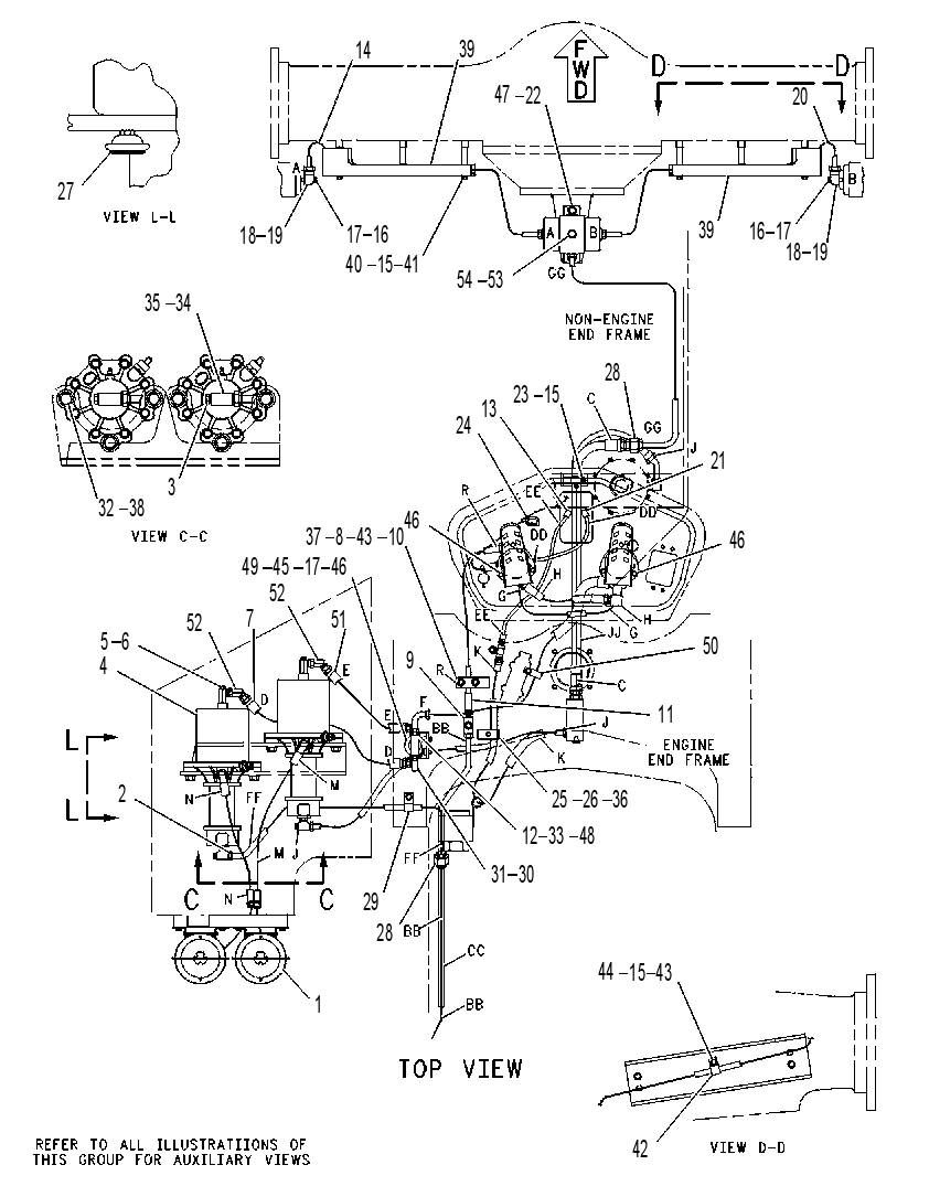 Управление тормозом 9V9639 CAT
