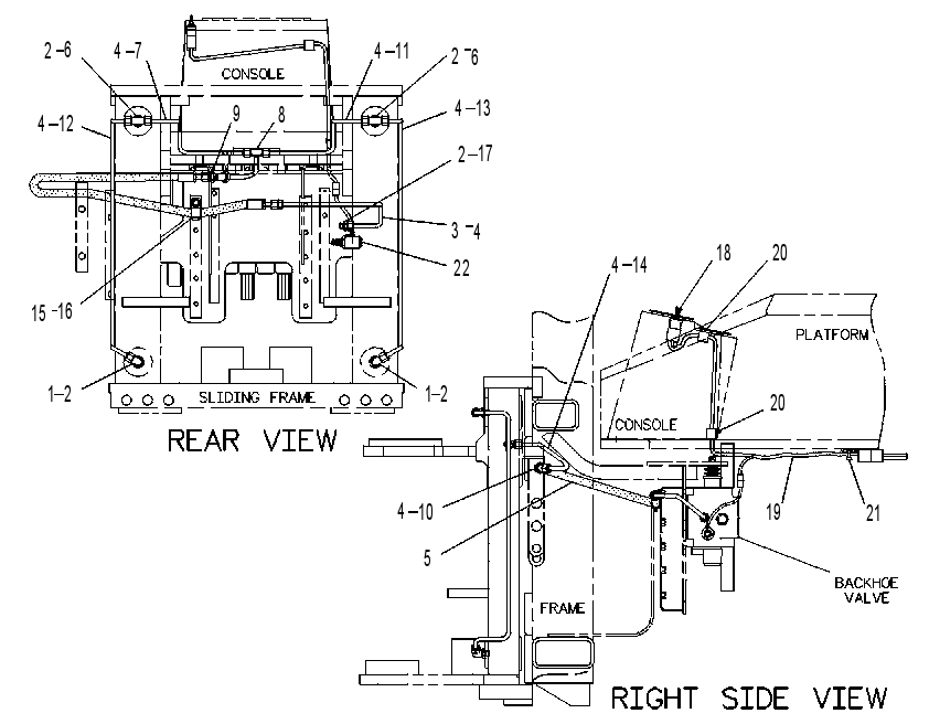 LINES GP-SIDESHIFT LOCK 9R8127 CAT