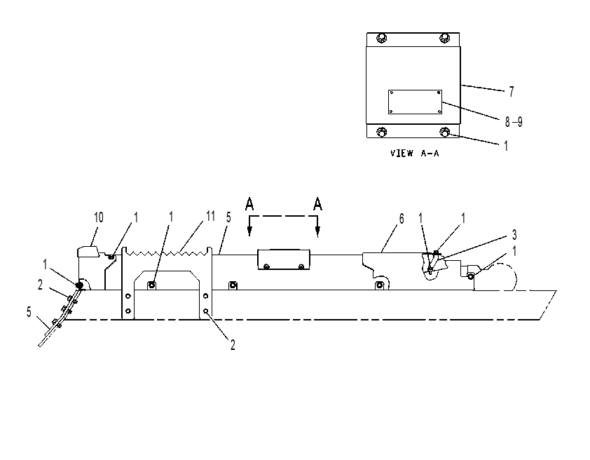 GUARD GP-RECOIL MECHANISM 1038841 CAT