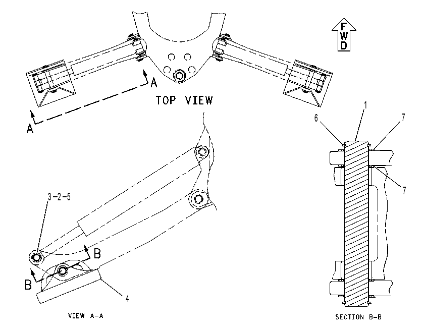 PAD & MTG GP-STABILIZER 1164942 CAT