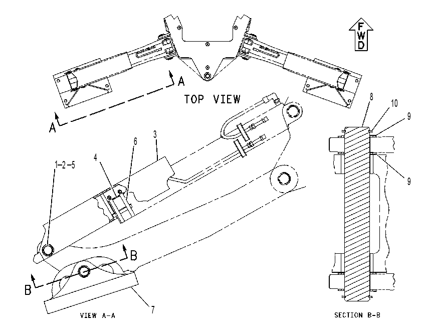 PAD & GUARD GP-STABILIZER 1164943 CAT