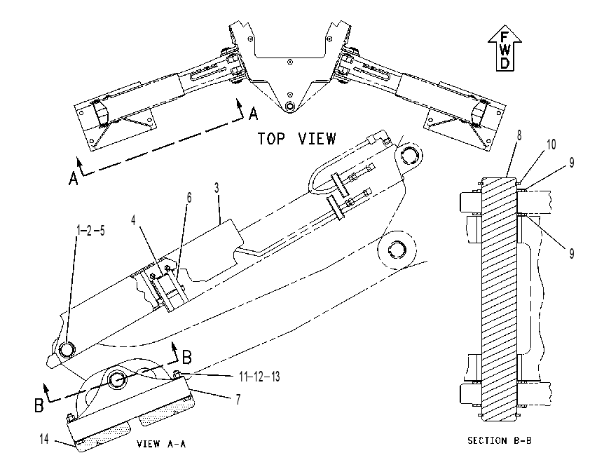 PAD & GUARD GP-STABILIZER 1164944 CAT