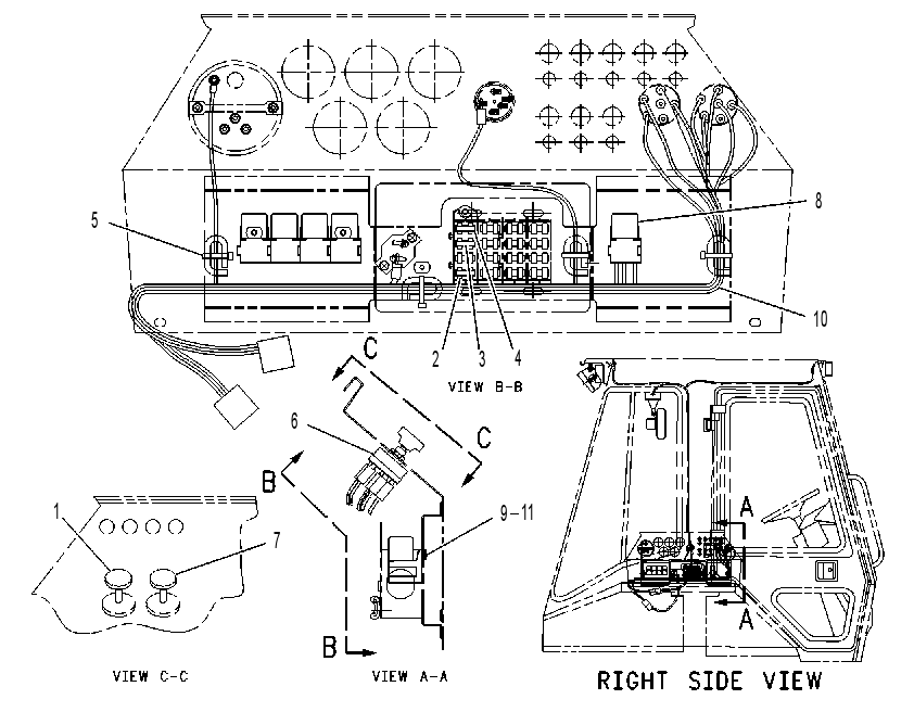WIRING GP-WIPER 1175855 CAT