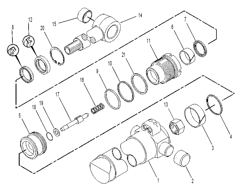 CYLINDER GP-SWING 1166861 CAT