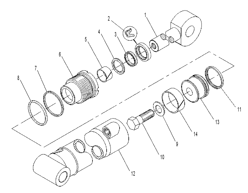 CYLINDER GP-EXTENDABLE STICK 6E3662 CAT
