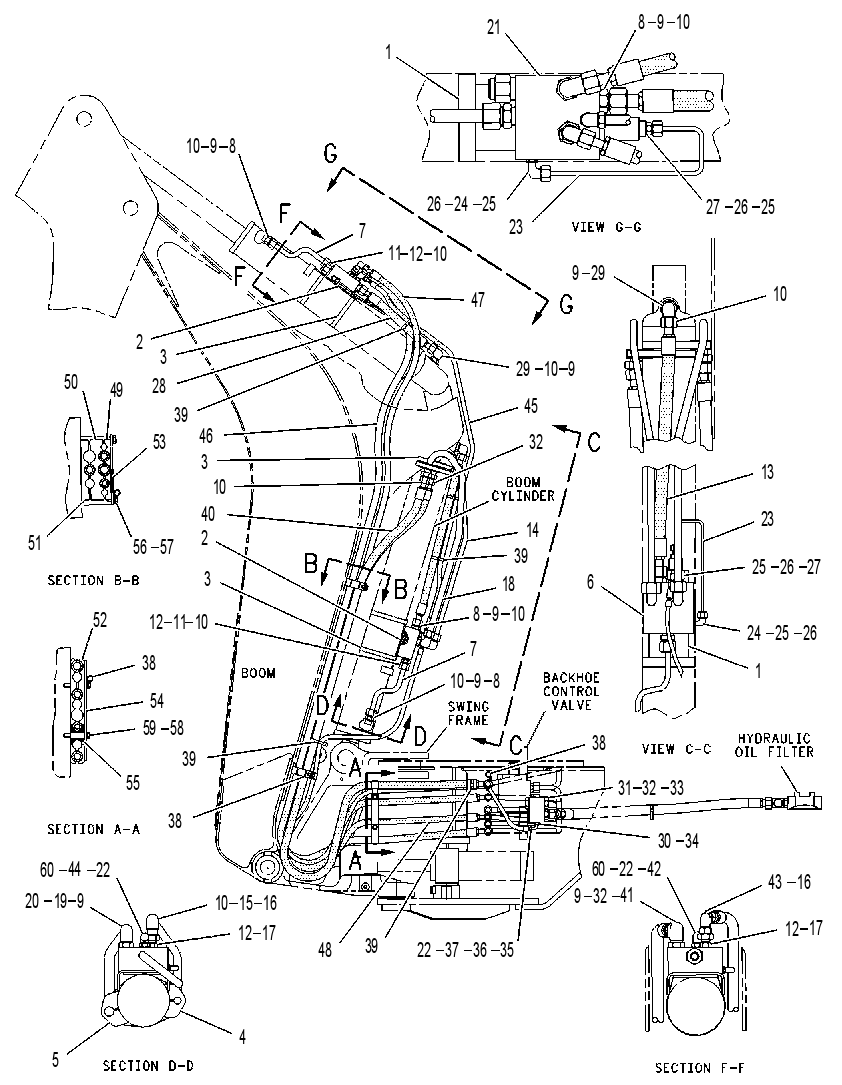 LINES GP-BM & STK CHECK VALVE 1186915 CAT