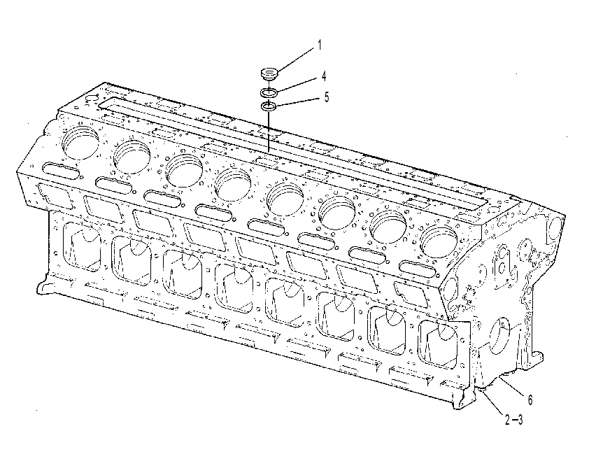 Блок цилиндров в сборе 1062780 CAT