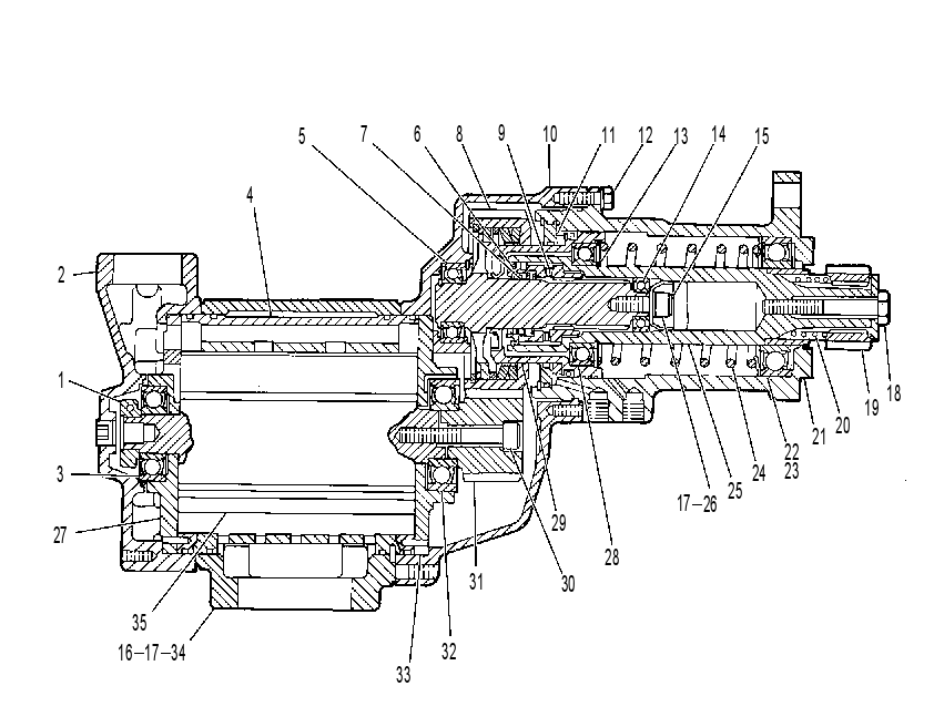 Стартер пневматический 4W5110 CAT