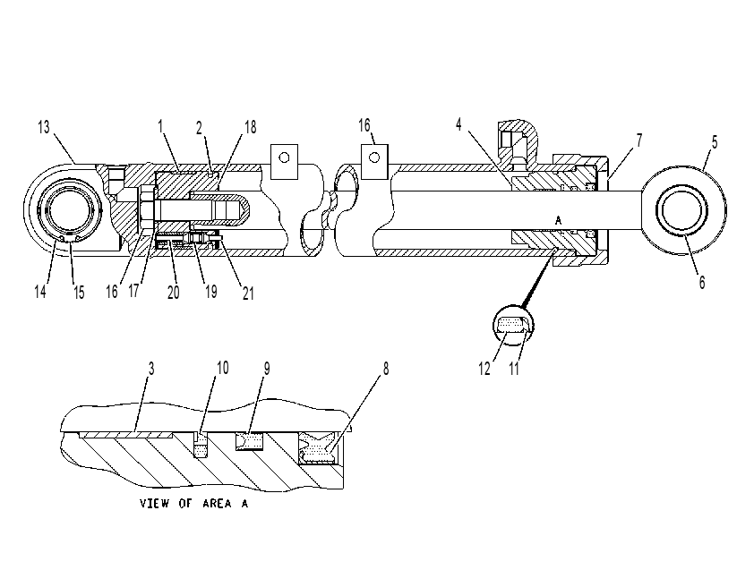 CYLINDER GP-ANGLE 1006174 CAT
