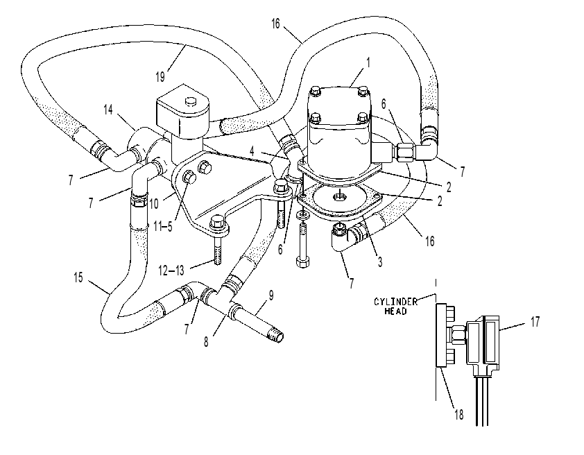 SHUTOFF GP-CONTROL 5N8653 CAT