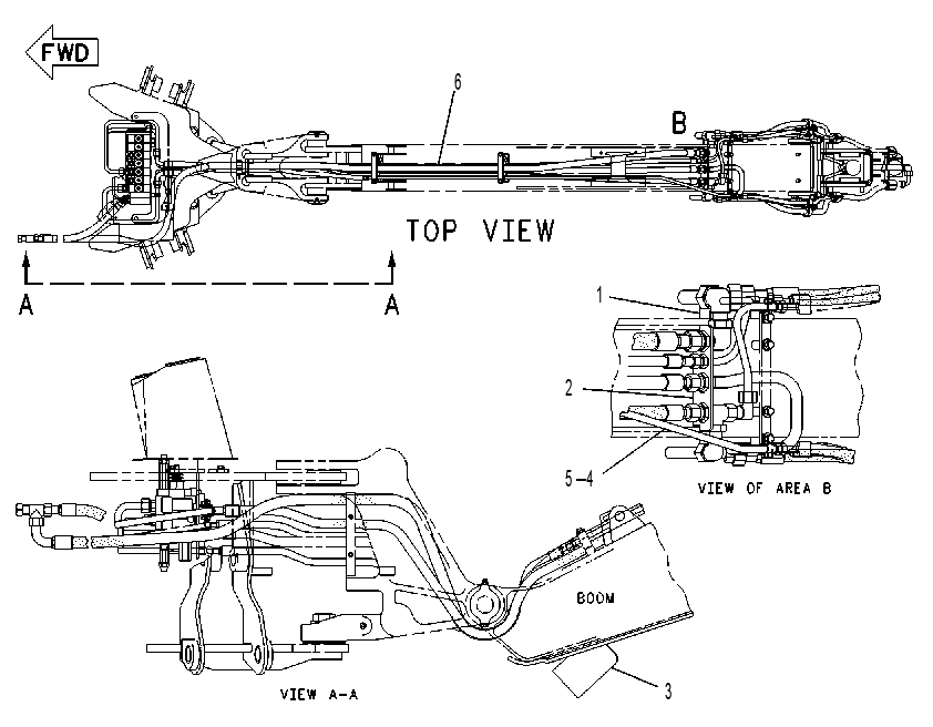 HYDRAULIC AR-AUXILIARY 1235652 CAT