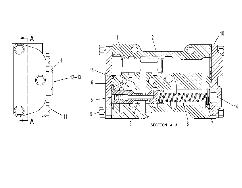 VALVE GP-SEQUENCE & PRESS CONT 5R4349 CAT